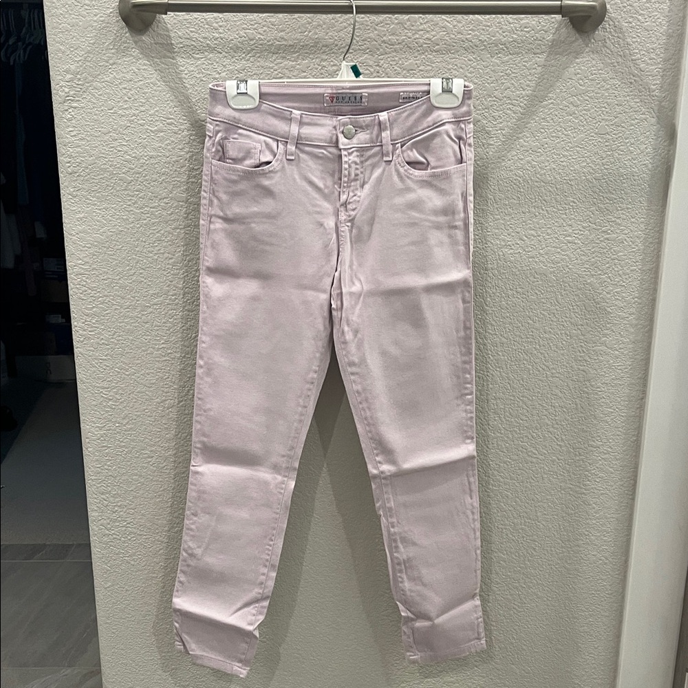 Guess Brittney Women's Lilac Skinny Leg Jeans size 27